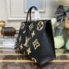 Louis Vuitton Onthego GM Black / Beige