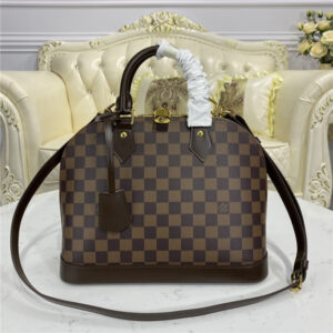 Louis Vuitton Alma Damier Ebene Canvas PM