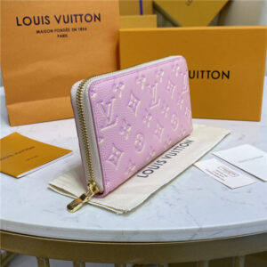 Louis Vuitton Zippy Wallet Pink