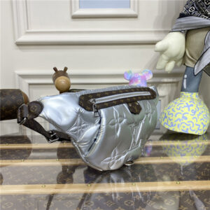 Louis Vuitton Maxi Pillow Bumbag Silver