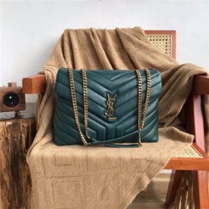YSL Medium LOULOU Chain Bag “Y” Matelasse Leather (Varied Colors)