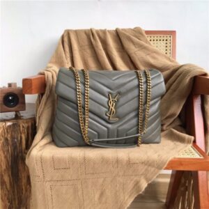 YSL Medium LOULOU Chain Bag “Y” Matelasse Leather (Varied Colors)