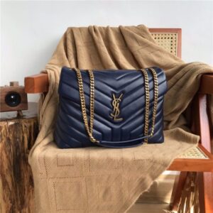 YSL Medium LOULOU Chain Bag “Y” Matelasse Leather (Varied Colors)