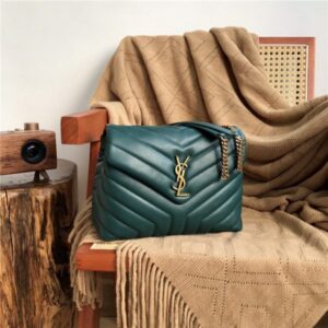 YSL Small LOULOU Chain Bag “Y” Matelasse Leather (Varied Colors)