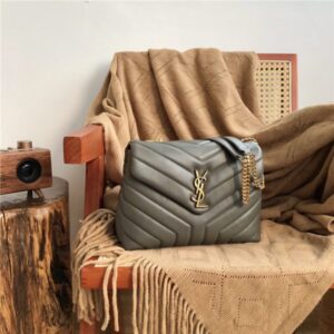 YSL Small LOULOU Chain Bag “Y” Matelasse Leather (Varied Colors)