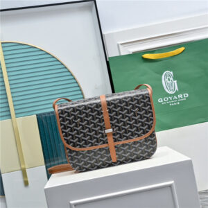 Goyard Belvedere MM Bag 67200 BlackTan