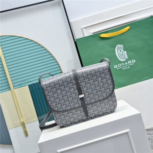 Goyard Belvedere MM Bag 67200 Grey