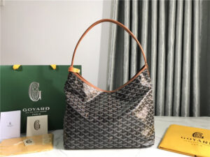 Goyard Boheme Hobo Bag 66200 BlackTan