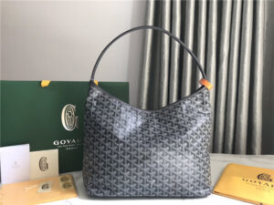 Goyard Boheme Hobo Bag 66200 Grey