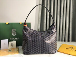 Goyard Boheme Hobo Bag 66200 Navy Blue