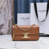 Celine Chain Shoulder Bag Triomphe 197993 Tan