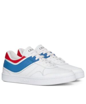 Celine Unisex Trainer Low Lace-Up Sneaker In Calfskin