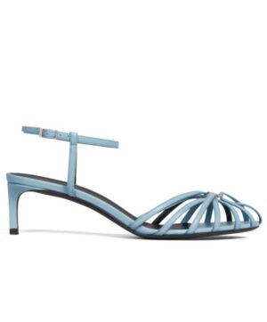 Celine Womens Triomphe Sandal In Lambskin
