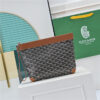 Goyard Conti pouch 69100 BlackTan
