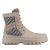 Dior Unisex Garden Lace-Up Boot