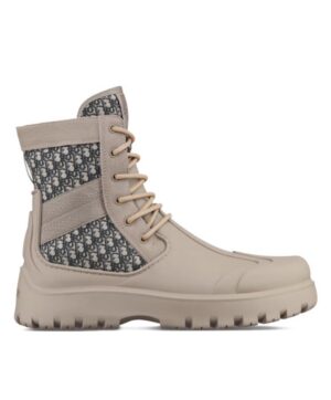 Dior Unisex Garden Lace-Up Boot