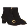 Dior Womens Cest Dior Heeled Ankle Boot Black