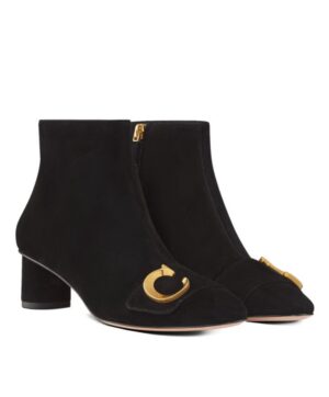 Dior Womens Cest Dior Heeled Ankle Boot Black