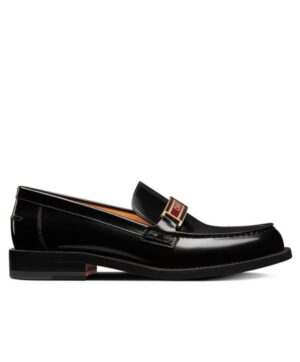 Dior Womens Code Loafer Black