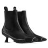 Dior Womens D-Motion Heeled Ankle Boot Black
