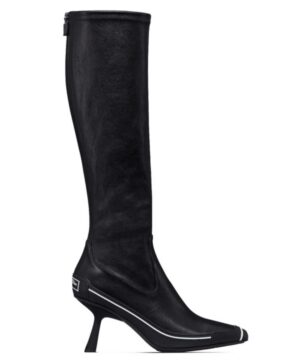 Dior Womens D-Motion Heeled Boot Black