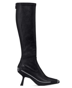 Dior Womens D-Motion Heeled Boot Black