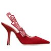 Dior Womens Jadior Slingback Pump Red