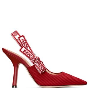 Dior Womens Jadior Slingback Pump Red