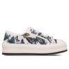 Dior Womens WalknDior Platform Sneaker Dark Blue
