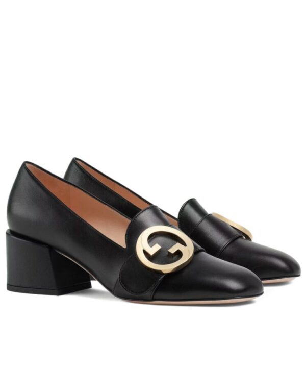 Gucci Blonde Womens Mid-heel Pump