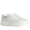 Gucci Unisex GG Embossed Sneaker White