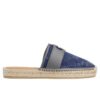 Gucci Unisex Interlocking G Slide Espadrille 777366 Dark Blue