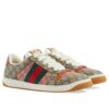 Gucci Unisex Lunar New Year Screener GG Sneaker 722618 Coffee