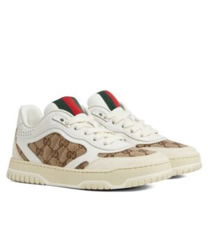 Gucci Unisex Re-Web Trainer 785452 White