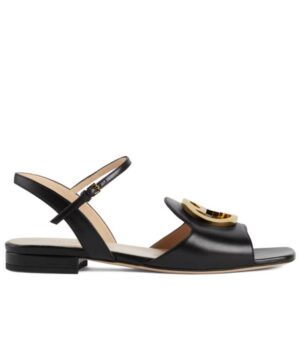 Gucci Womens Blondie Sandal 729957 Black