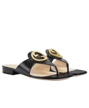 Gucci Womens Blondie Thong Sandal 739048