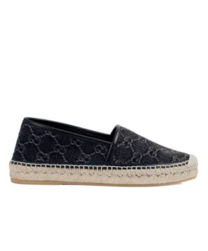 Gucci Womens GG Espadrille 776719 Black