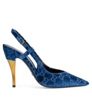 Gucci Womens GG Slingback Pump 762383
