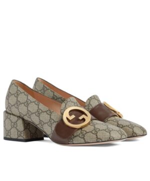 Gucci Womens Gucci Blondie Pump Coffee