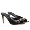 Gucci Womens Horsebit Mid-Heel Slide Sandal 771693