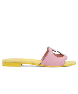 Gucci Womens Interlocking G Cut-Out Sandal 694451