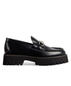 Gucci Womens Loafer With Horsebit 764211 Black