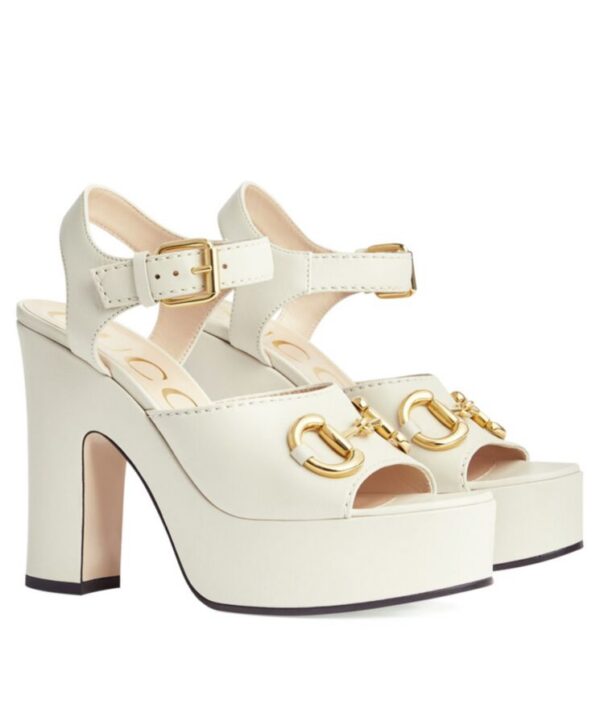 Gucci Womens Platform Sandal With Horsebit 674776