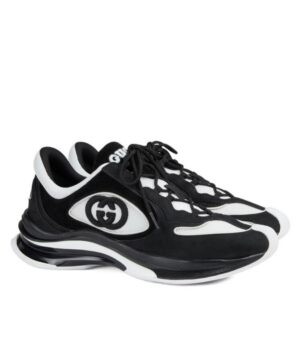 Gucci Womens Run Sneaker 749785 Black