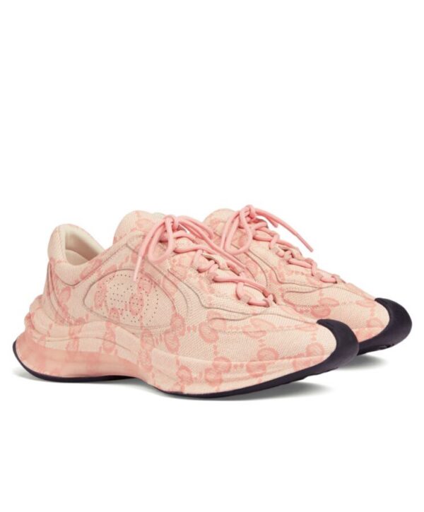 Gucci Womens Run Trainer 725612 Pink