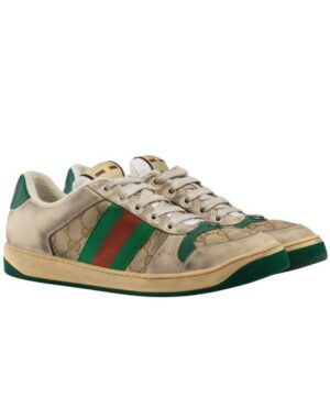 Gucci Womens Screener GG sneaker 546551 Green