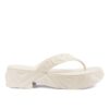 Gucci Womens Thong Platform Sandal 746334 White