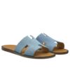 Hermes Mens Izmir Sandal Blue