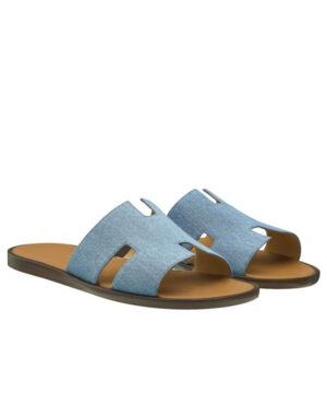 Hermes Mens Izmir Sandal Blue