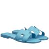 Hermes Oran Sandal Light Blue